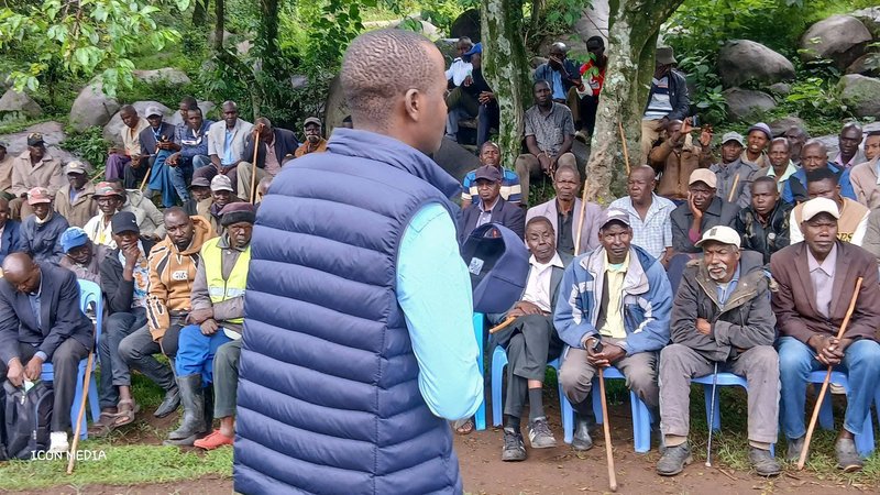 Benard Ngeno, a former assistant to former MP Johana Ngeno. He is oneof the hopefulls and ha sbeen touted as a front runner. Photo/Courtesy