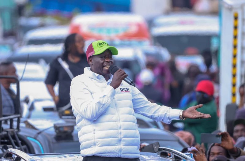 Former Deputy President Rigathi Gachagua who was one of the targets of President William Ruto'sattacks today. Photo/Courtesy