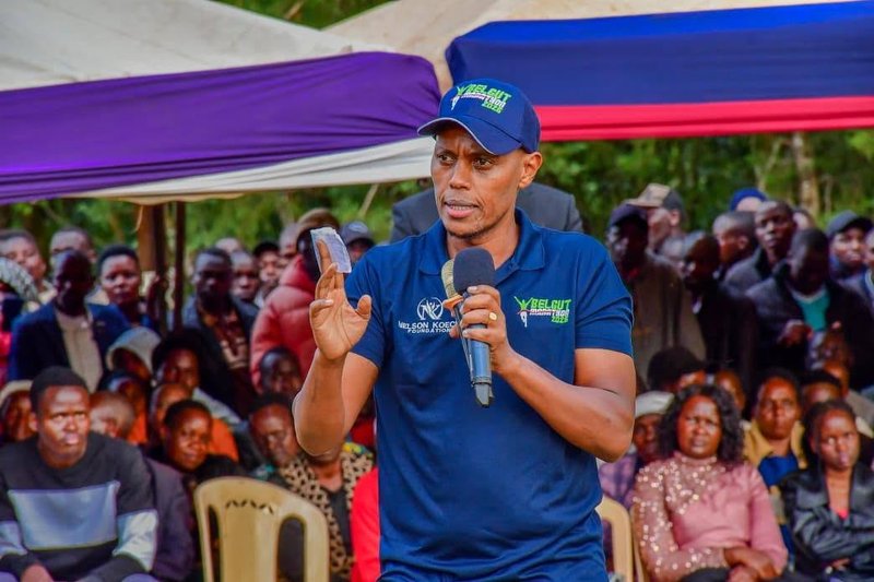 Belgut MP Nelson Koech. Koech has defended the government's handling of national identification documents, claiming that identity cards recently cited in reports of irregular issuance to foreign natio