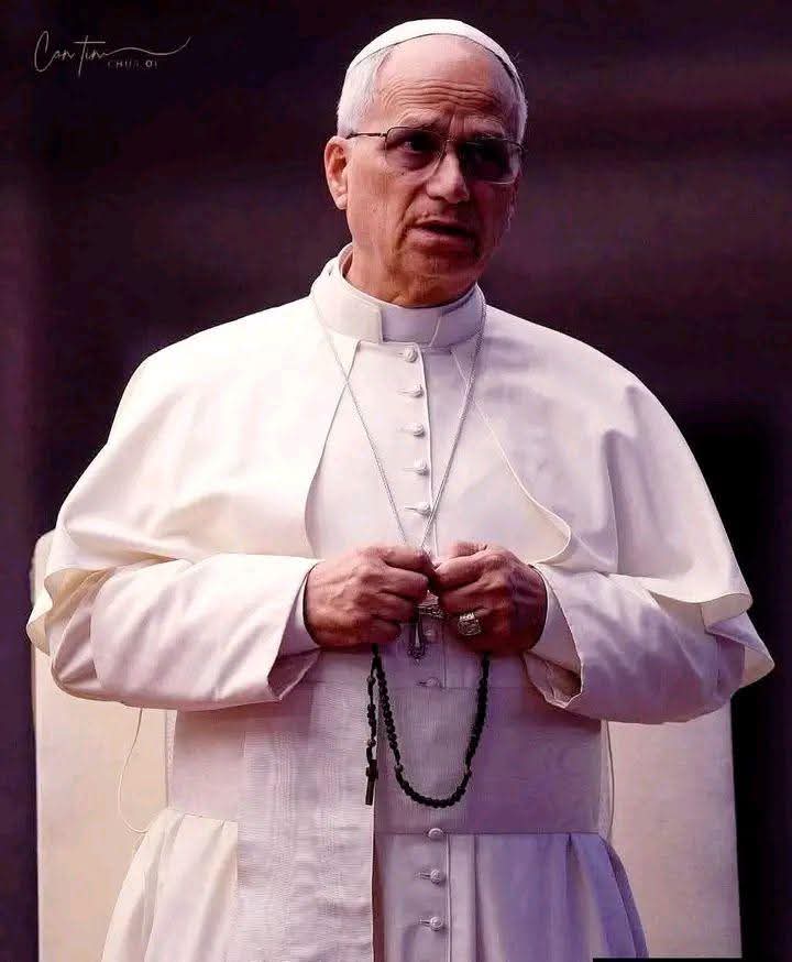 Pope Leo XIV who vatican says is recoverying well at a hospital after a surgery.