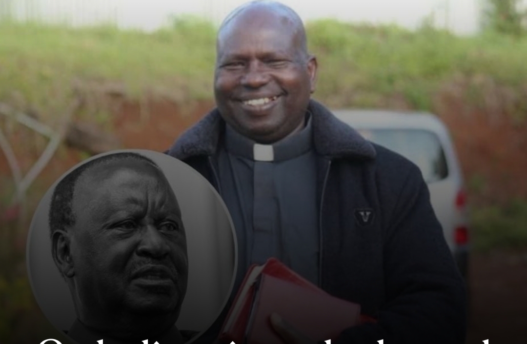 Fr. Ambrose Kimutai- catholic priest who hosted Raila