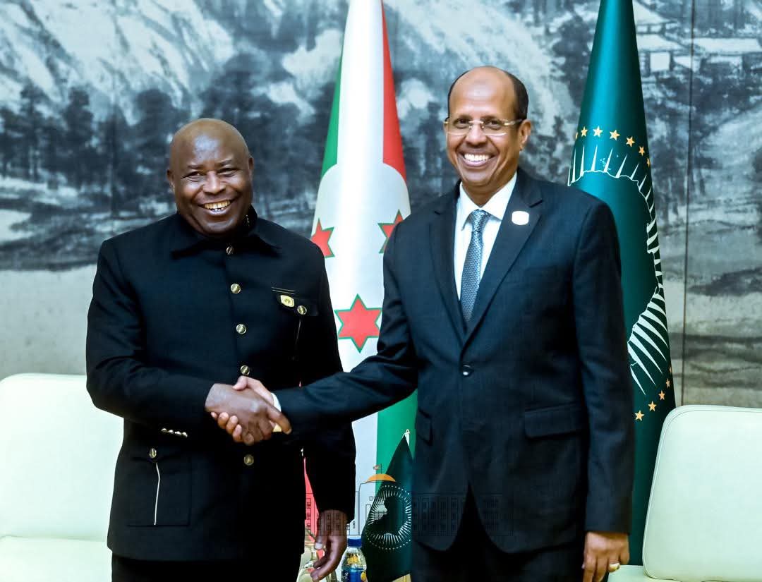 Ndayishimiye Elected AU Chair as African Leaders Rally for Unity and Water Security at Addis Summit