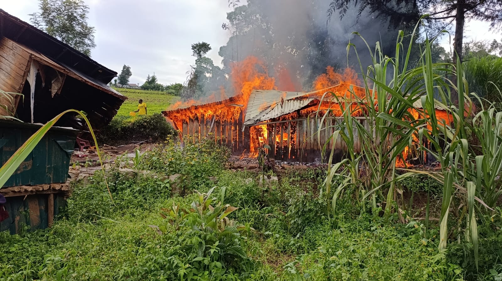 Two Children Die in House Fire in teganda Bomet County